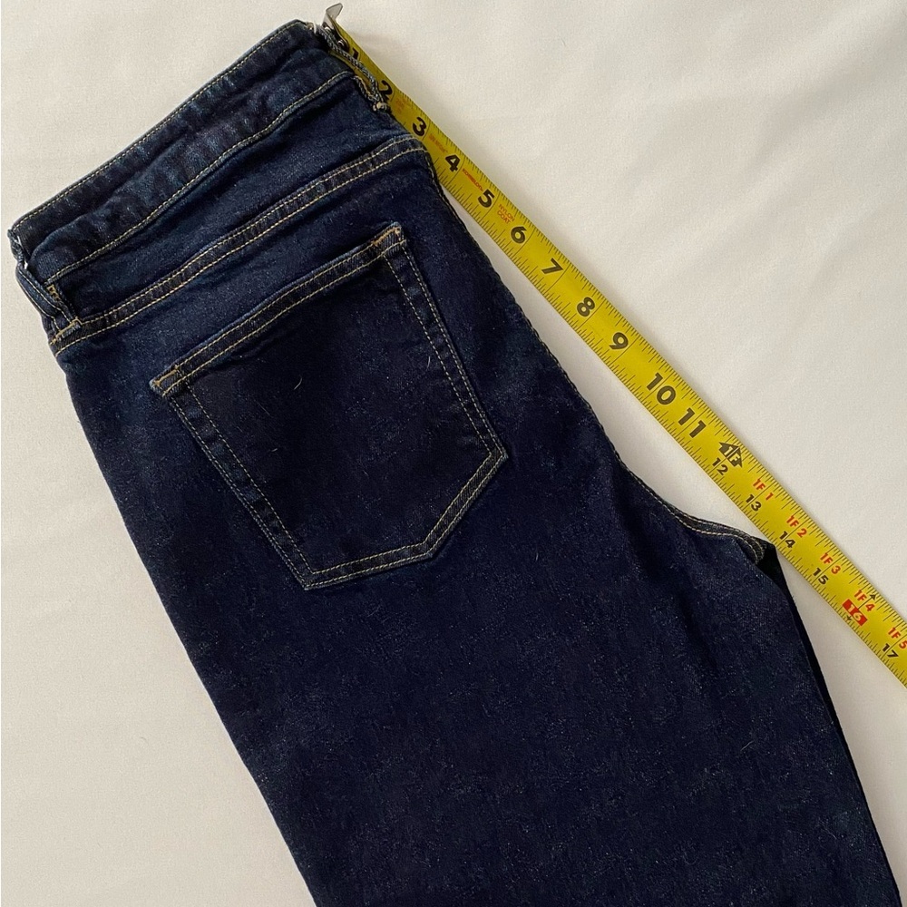 SOLD Oliver Logan Jeans Aberdeen Wide Leg Crop Dark Wash Jeans size 31 - Picture 14 of 14